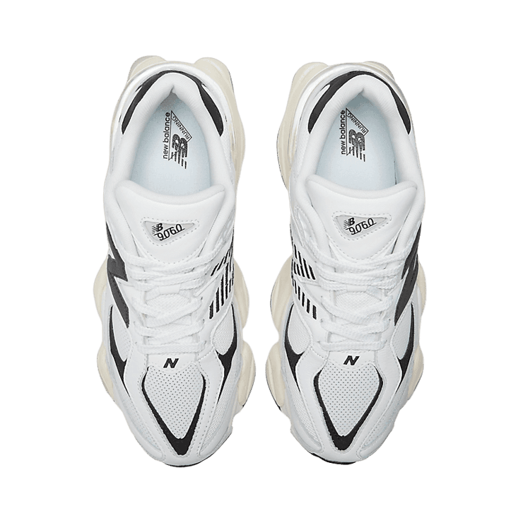 New Balance 9060 White Black Angle 1