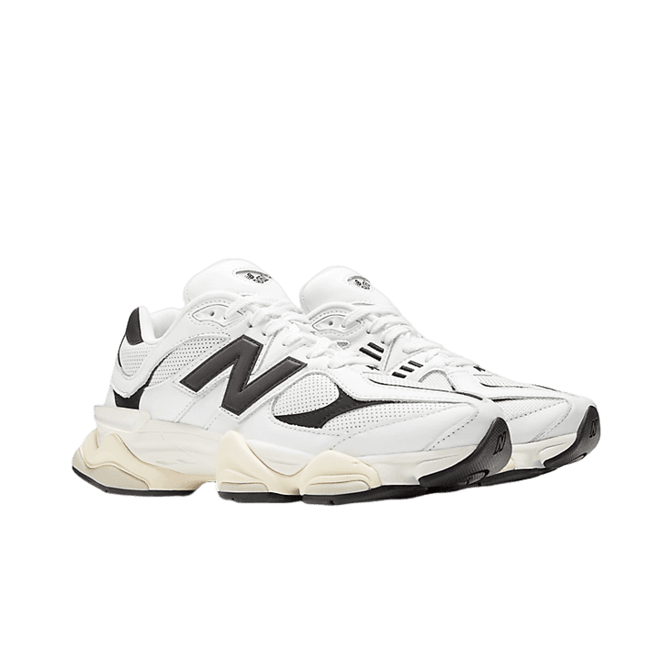 New Balance 9060 White Black Angle 2