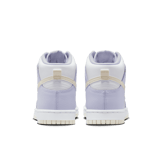 Nike Dunk High White Coconut Milk Oxygen Purple (W) Angle 3