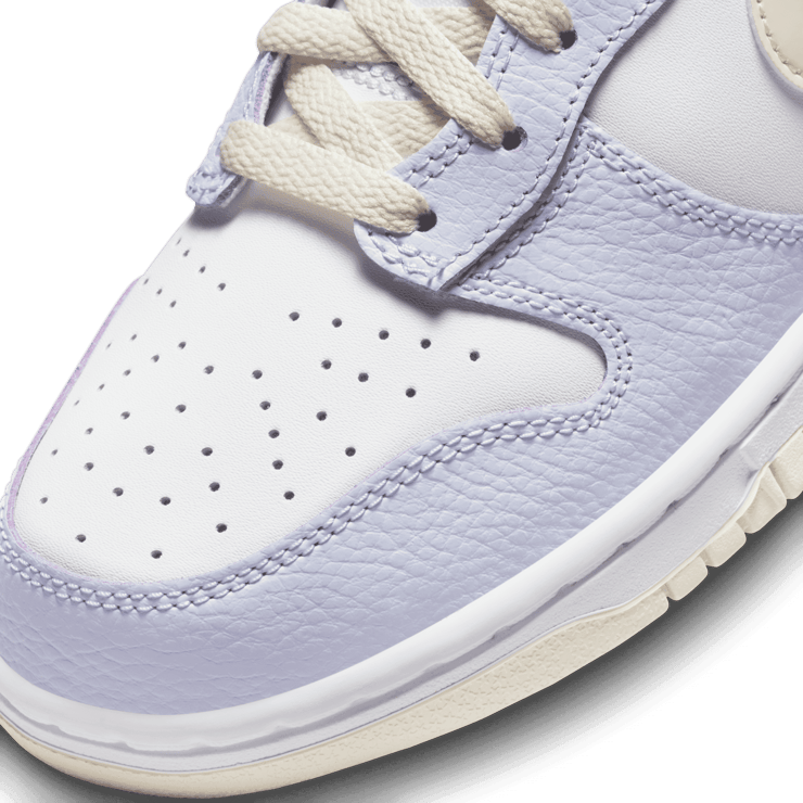 Nike Dunk High White Coconut Milk Oxygen Purple (W) Angle 4