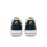 Nike Air Force 1 Low EMB Dark Obsidian University Gold Angle 3