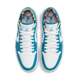Jordan 1 Low Barcelona Cyber Teal Angle 1