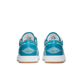 Jordan 1 Low Barcelona Cyber Teal Angle 3