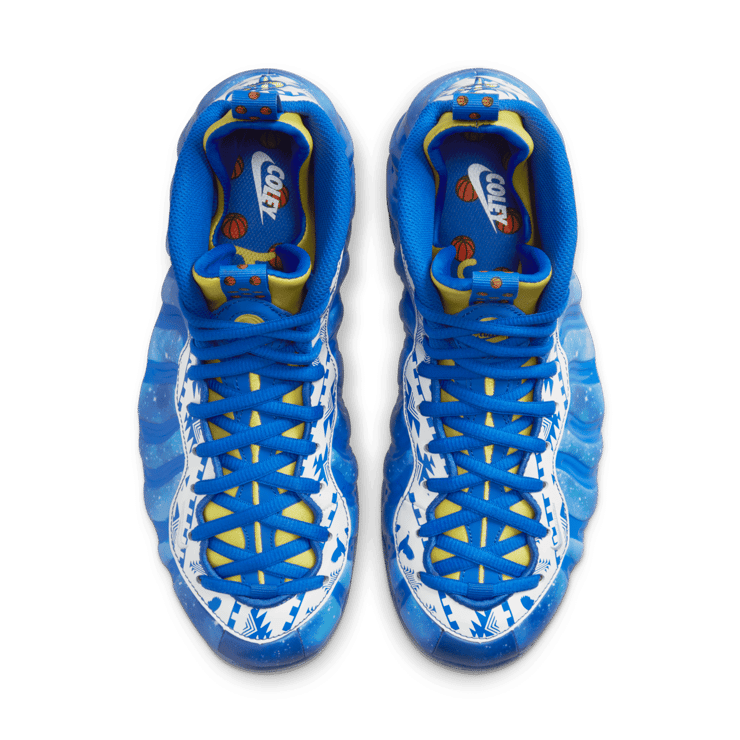 Nike Air Foamposite One Doernbecher Hyper Royal Coley Miller Angle 1