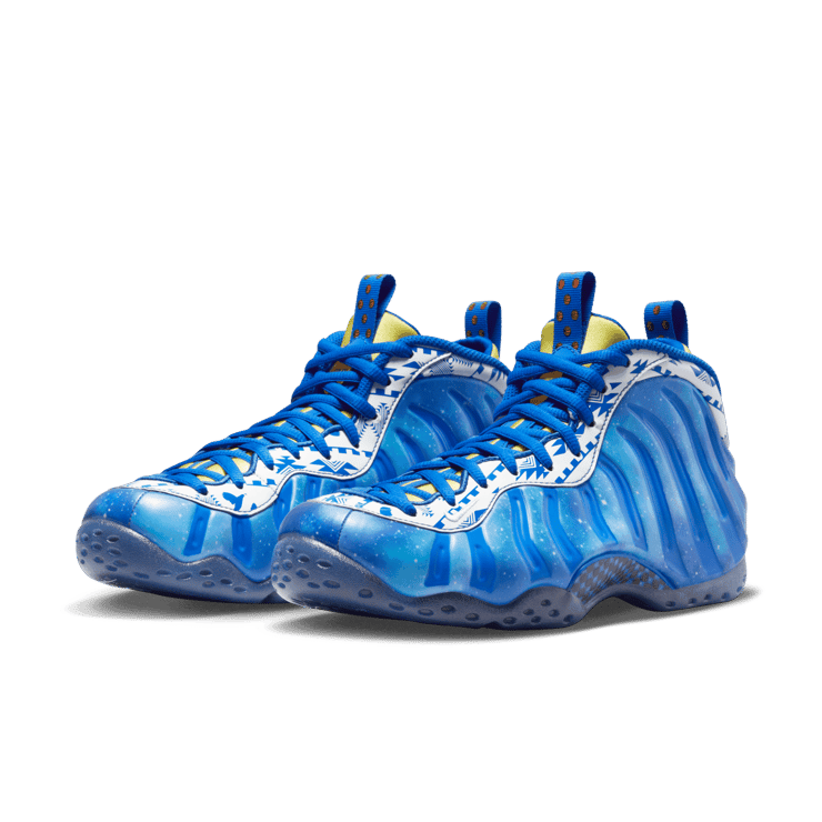 Nike Air Foamposite One Doernbecher Hyper Royal Coley Miller Angle 2