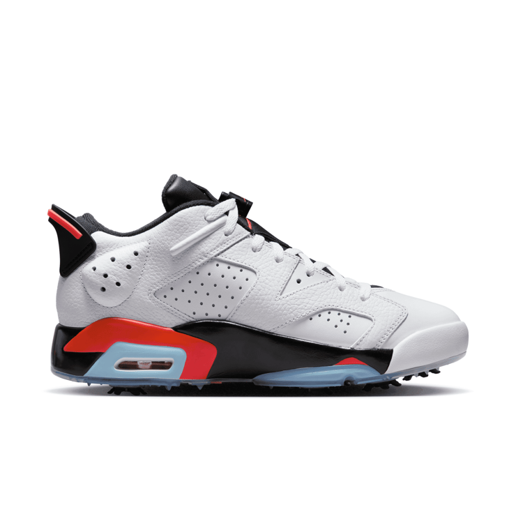 Air Jordan 6 Low Golf White Black Infrared 23 Angle 1