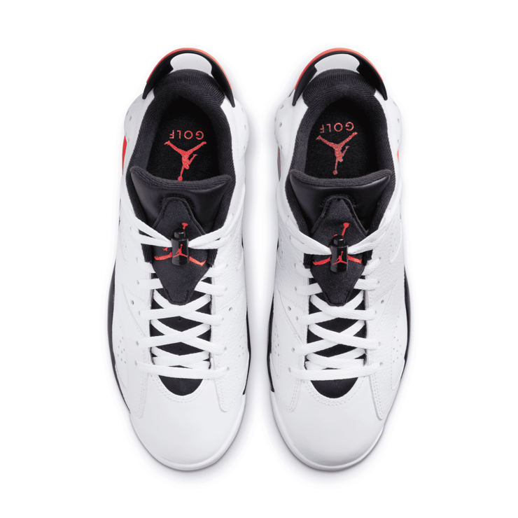 Air Jordan 6 Low Golf White Black Infrared 23 Angle 2