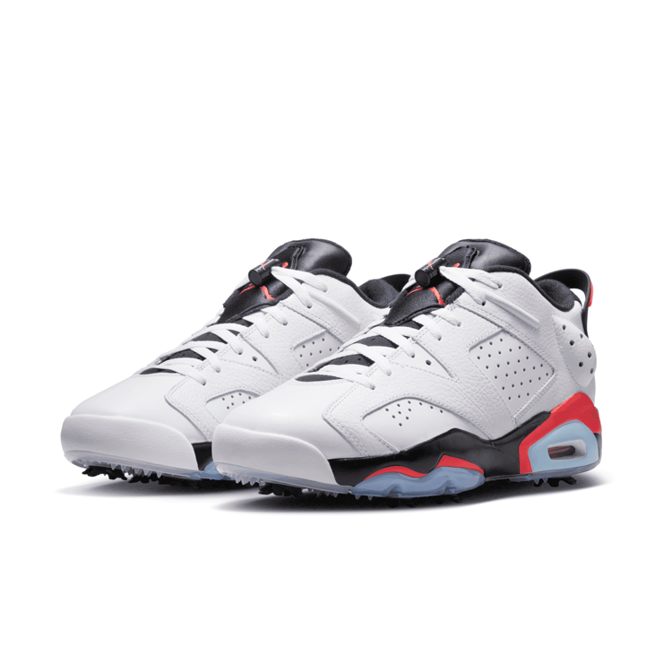 Air Jordan 6 Low Golf White Black Infrared 23 Angle 3