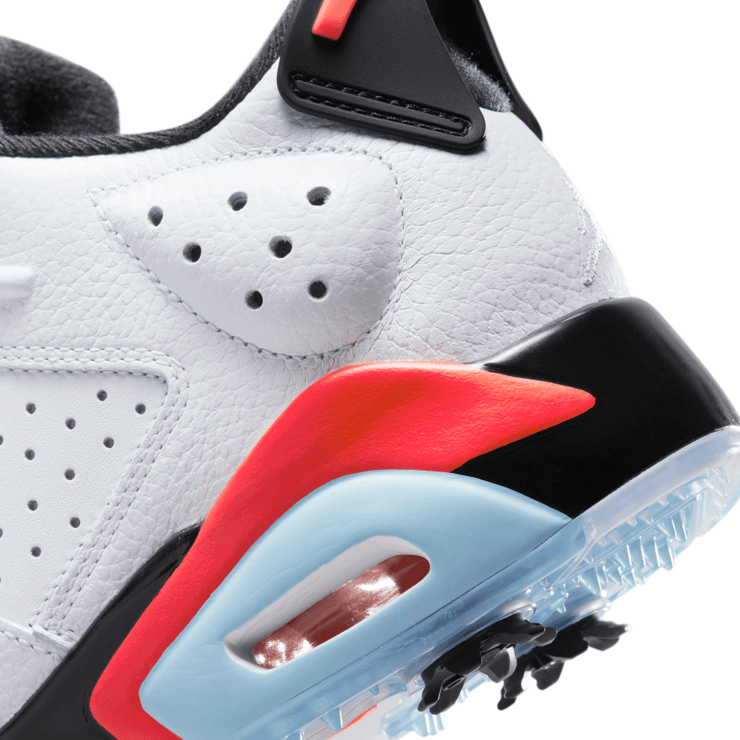 Air Jordan 6 Low Golf White Black Infrared 23 Angle 7