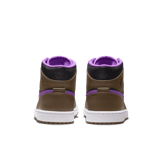 Air Jordan 1 Mid Purple Mocha Angle 3