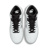 Nike Dunk High SE White Metallic Silver Clear (W) Angle 1