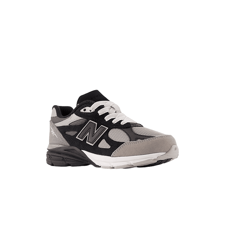 New Balance 990v3 DTLR GR3YSCALE (PS) Angle 2