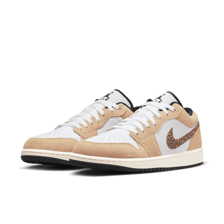 Air Jordan 1 Low SE Elephant Print Hemp Angle 2