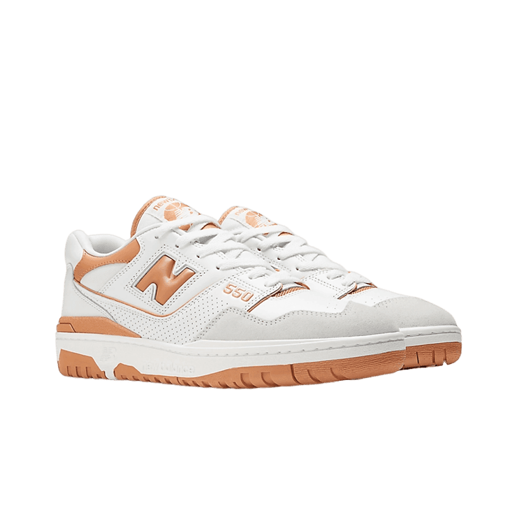 New Balance 550 Munsell White Sepia Angle 1