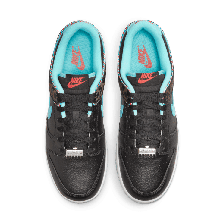 Nike Dunk Low Barber Shop Black Angle 1