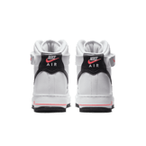 Nike Air Force 1 High White Black Bright Crimson Angle 3