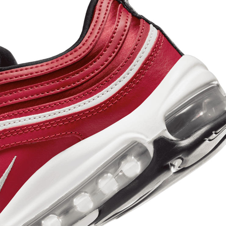 Nike Air Max 97 SE Red Satin (W) Angle 5