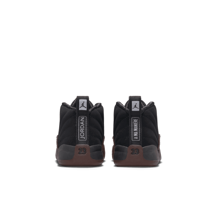 Air Jordan 12 Retro A Ma Maniere Black (TD) Angle 3