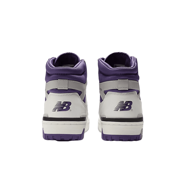 New Balance 650R White Interstellar Purple Angle 4