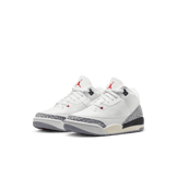 Air Jordan 3 Reimagined White Cement (PS) Angle 2