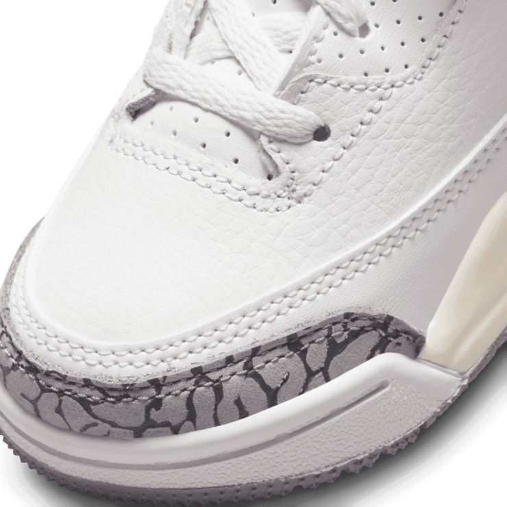 Air Jordan 3 Reimagined White Cement (TD) Angle 4