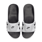 Nike Air Max 1 Slide White Black Neutral Grey Angle 3