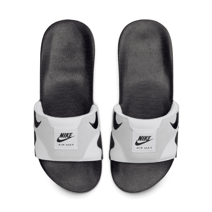 Nike Air Max 1 Slide White Black Neutral Grey Angle 3