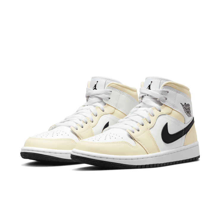 Jordan 1 Mid Coconut Milk (W) Angle 2