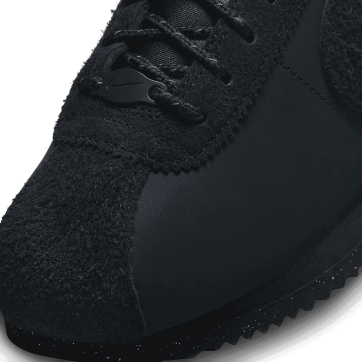 Nike Cortez Premium Triple Black (W) Angle 4