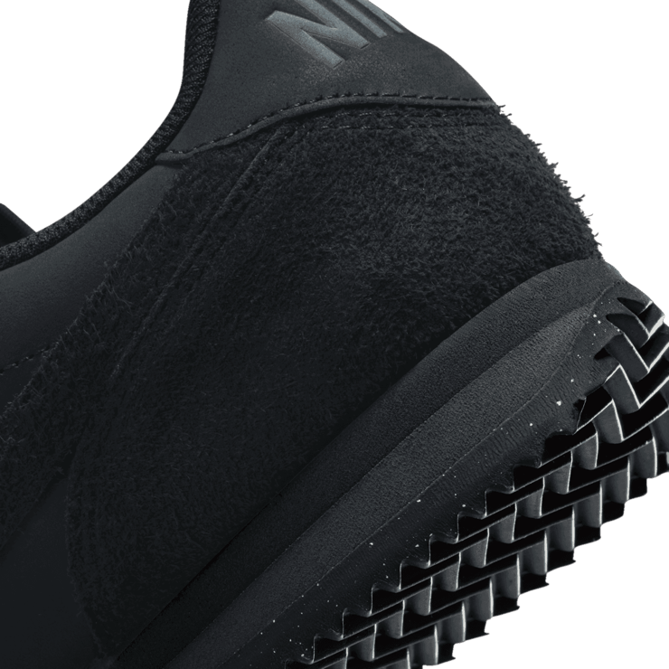 Nike Cortez Premium Triple Black (W) Angle 5