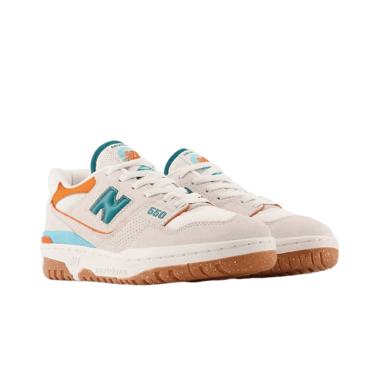 New Balance 550 Verdigris Poppy (W) Angle 2