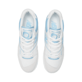 New Balance 550 White University Blue Grey Toe Angle 1