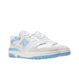 New Balance 550 White University Blue Grey Toe Angle 2