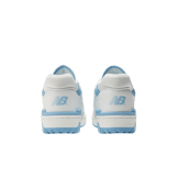 New Balance 550 White University Blue Grey Toe Angle 4