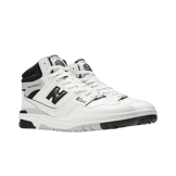 New Balance 650 White Black Raincloud Angle 2