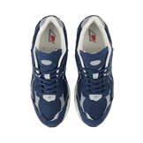 New Balance 2002R Protection Pack Navy Grey Angle 1