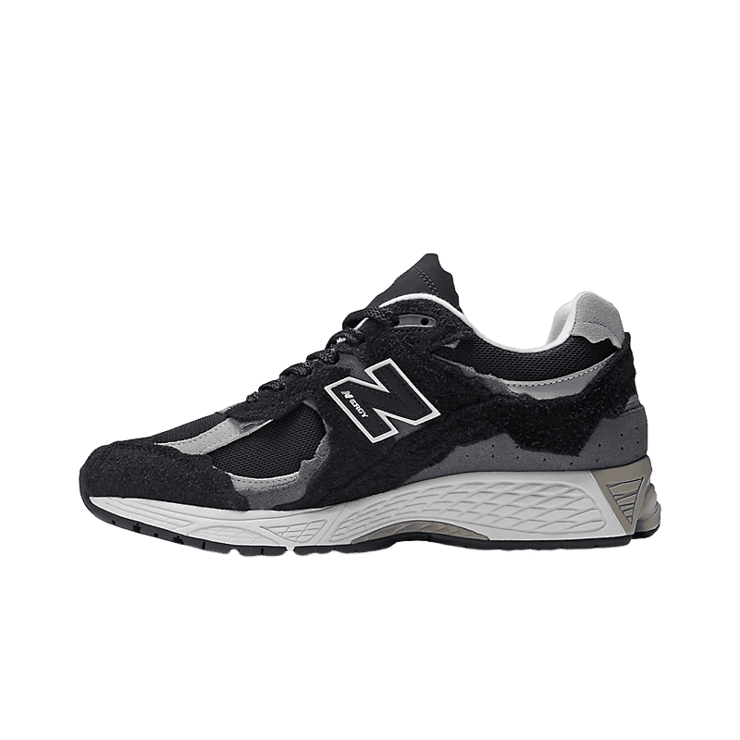 New Balance 2002R Protection Pack Black Grey Angle 0