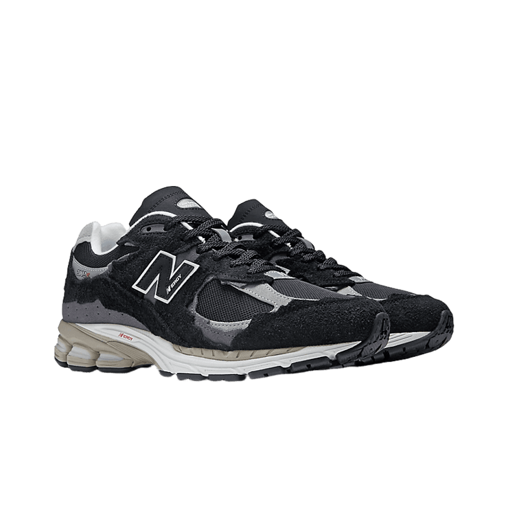 New Balance 2002R Protection Pack Black Grey Angle 2