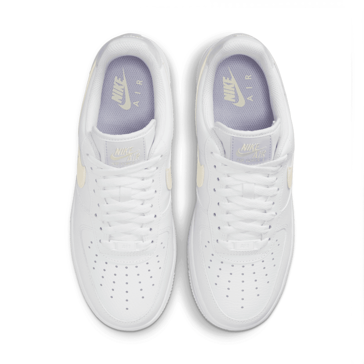 Nike Air Force 1 Low White Coconut Milk Oxygen Purple (W) Angle 1