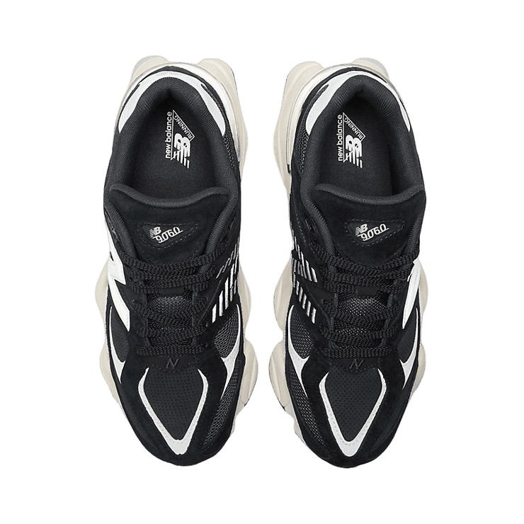 New Balance 9060 Black White Angle 1