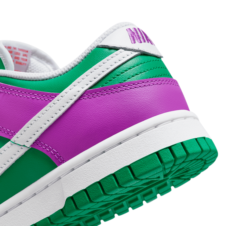 Nike Dunk Low Stadium Green Fuchsia (W) Angle 5