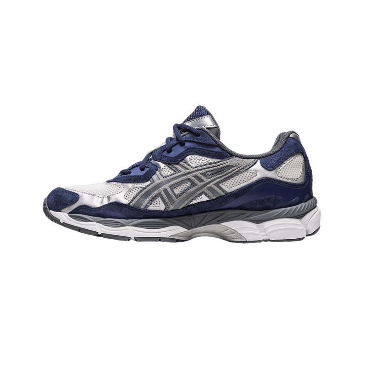 Asics GEL-NYC Cream Steel Grey Angle 2