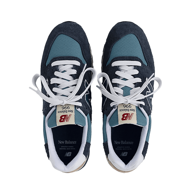 New Balance 996 MiUSA Teddy Santis Navy Angle 0
