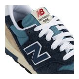 New Balance 996 MiUSA Teddy Santis Navy Angle 4