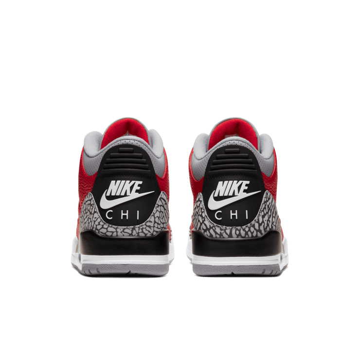 Air Jordan 3 Retro Fire Red Cement (Nike Chi) Angle 3
