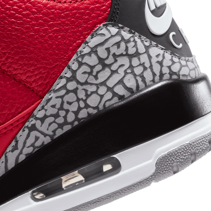 Air Jordan 3 Retro Fire Red Cement (Nike Chi) Angle 5