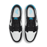 Air Jordan 1 Retro Low OG Black Dark Powder Blue Angle 1