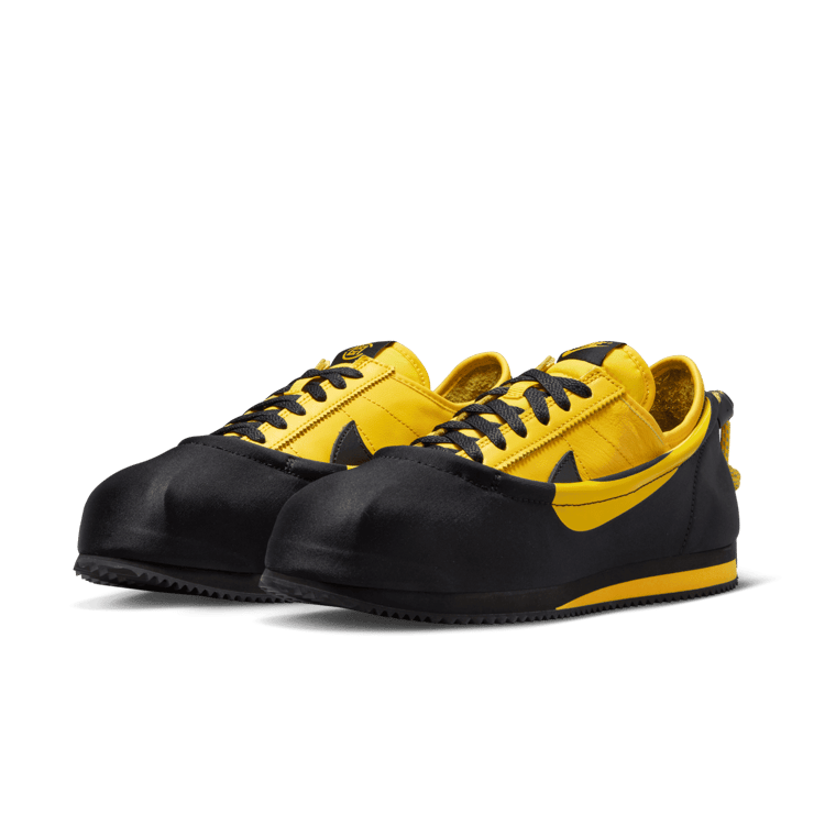 Nike Cortez SP CLOT Black Varsity Maize Angle 2