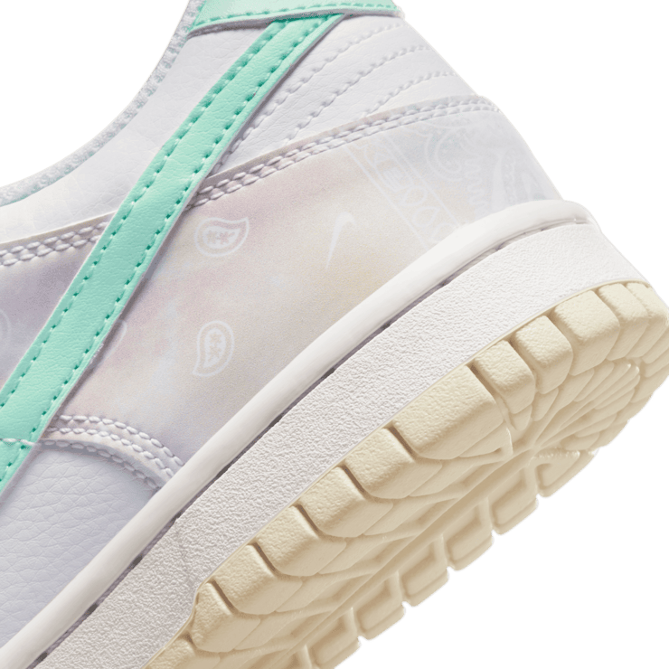 Nike Dunk Low Paisley Pastel (GS) Angle 5