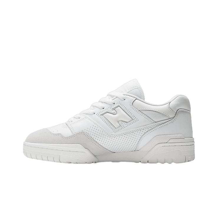 New Balance 550 White Grey Toe Angle 0